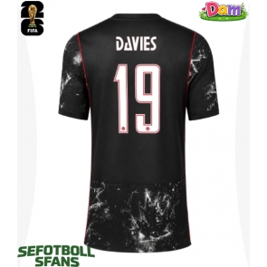 Kanada Alphonso Davies #19 Bortatröja Kvinnor VM 2026 Kortärmad